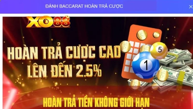 Khuyến mãi hoàn trả cược thua